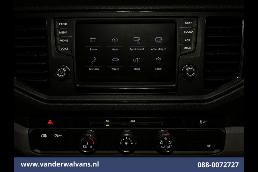 Volkswagen Crafter 2.0 TDI 140pk L3H3 (L2H2) Euro6 Airco | Massagestoel | Camera | Apple Carplay | Cruisecontrol Chauffeursstoel, Android Auto, 2800kg trekvermogen