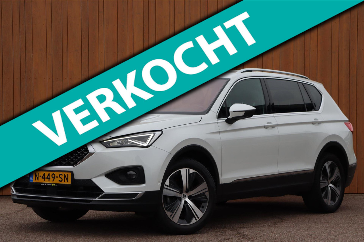 Seat Tarraco 1.5 TSI Xcellence Business Intense 7persoons org.NL camera's trekhaak el.klep dakdragers