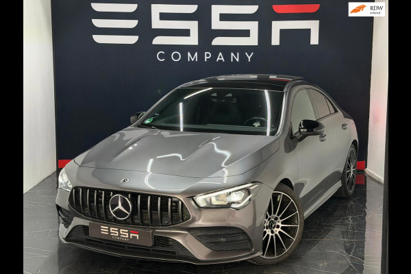 Mercedes-Benz CLA-Klasse 200 AMG Edition Pano Dodehoek Camera Sfeerver 19"
