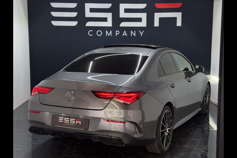 Mercedes-Benz CLA-Klasse 200 AMG Edition Pano Dodehoek Camera Sfeerver 19"