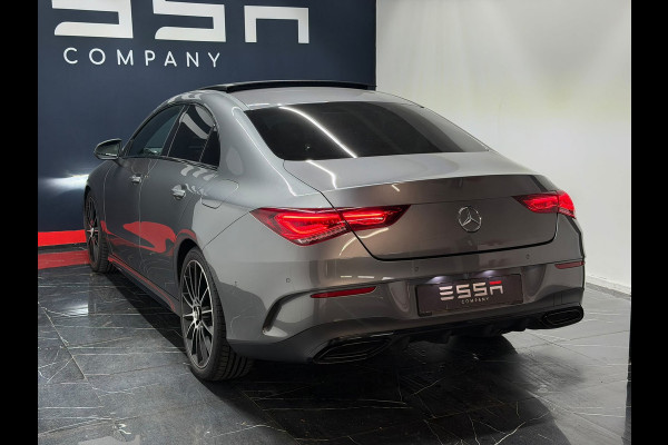 Mercedes-Benz CLA-Klasse 200 AMG Edition Pano Dodehoek Camera Sfeerver 19"