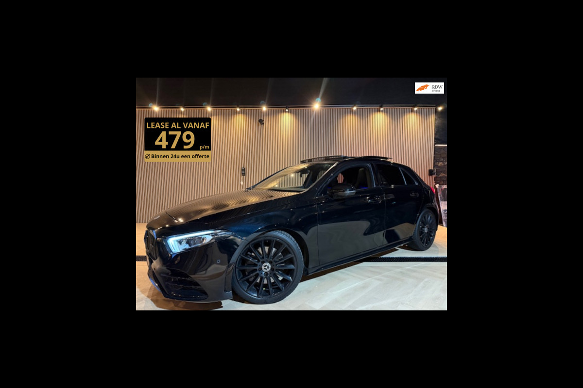 Mercedes-Benz A-Klasse 220 AMG | Sfeerverlichting | Pano | Night-pakket