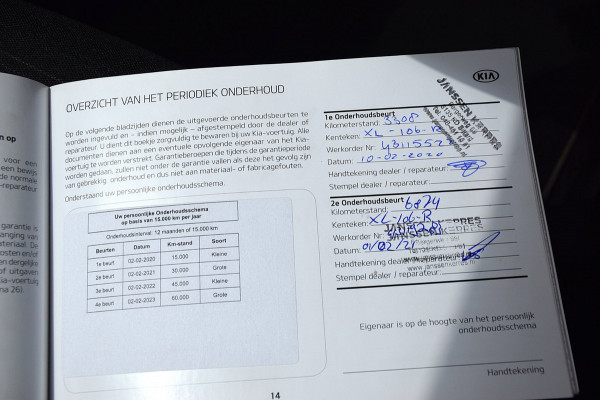 Kia Picanto 1.0 CVVT EconomyLine *1e eigenaar*Airco*62Dkm*5Deurs*2019