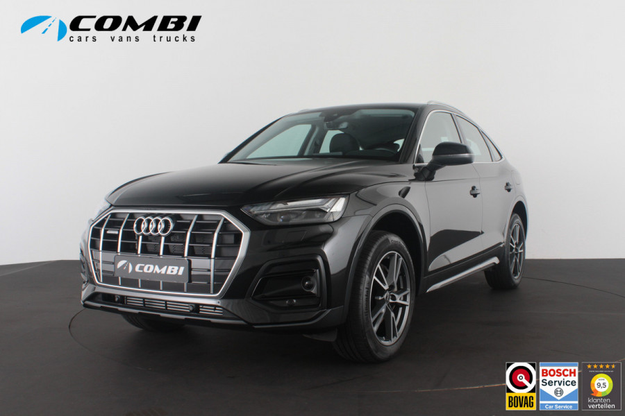 Audi Q5 Sportback 50 TFSI e Advanced edition > Leer/Camera/Matrix-LED/19inch/Mythos Black Metallic