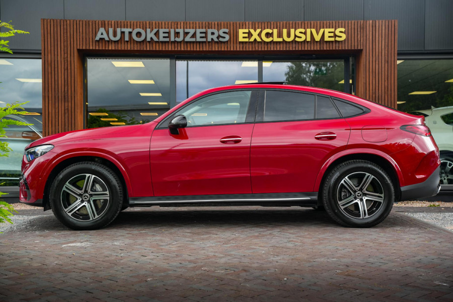 Mercedes-Benz GLC Coupé 400e 4MATIC AMG Line Schuifdak Ambient Trekhaak Leer 360 Camera Memory ACC
