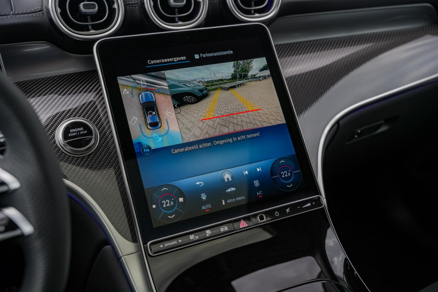 Mercedes-Benz GLC Coupé 400e 4MATIC AMG Line Schuifdak Ambient Trekhaak Leer 360 Camera Memory ACC