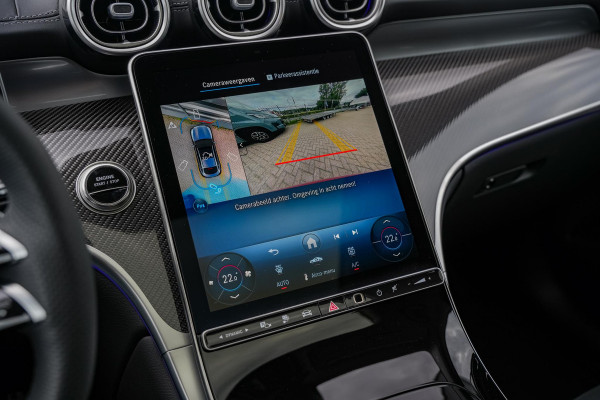 Mercedes-Benz GLC Coupé 400e 4MATIC AMG Line Schuifdak Ambient Trekhaak Leer 360 Camera Memory ACC