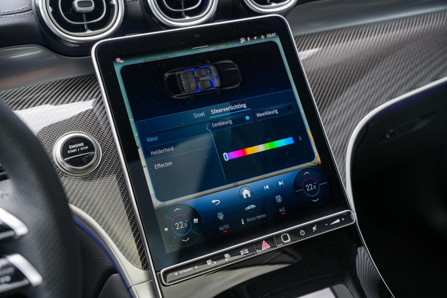 Mercedes-Benz GLC Coupé 400e 4MATIC AMG Line Schuifdak Ambient Trekhaak Leer 360 Camera Memory ACC