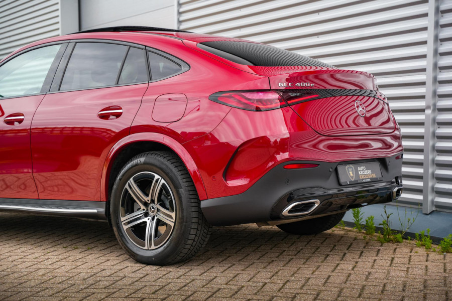 Mercedes-Benz GLC Coupé 400e 4MATIC AMG Line Schuifdak Ambient Trekhaak Leer 360 Camera Memory ACC