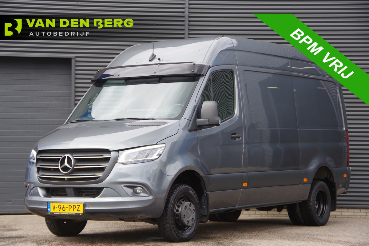 Mercedes-Benz Sprinter 519 3.0 CDI V6 L2H2 AUT. N1! DUBBELLUCHT, LED, 360 CAMERA, 3.5T TREKHAAK, LEDER, MBUX 10'', CRUISE, NAVI, CLIMA,
