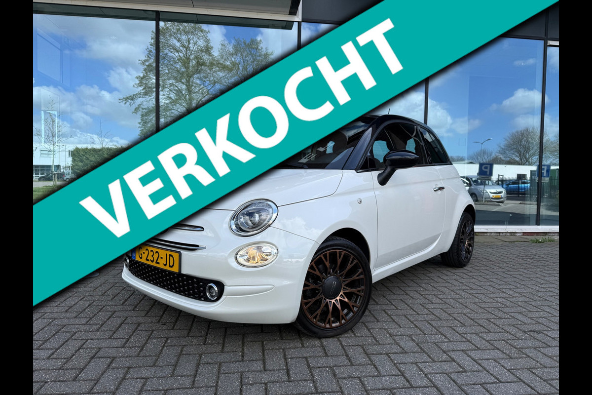 Fiat 500 0.9 TwinAir Turbo Sport - Panoramadak - Navi Apple/Android - Airco - Org.NL