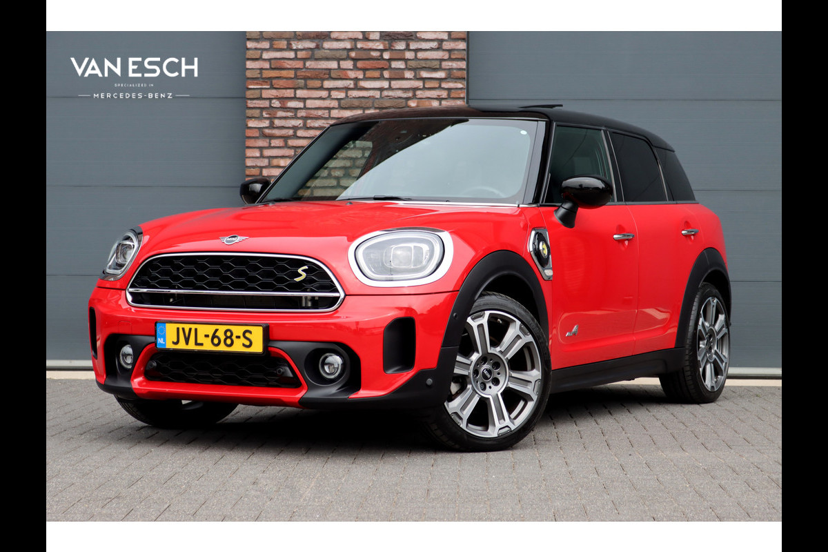 MINI Countryman 1.5 Cooper S E ALL4 Chili | Panoramadak | Memory | Camera | Leder | HUD | Harman/Kardon | Apple Carplay | Stoelverwarming |