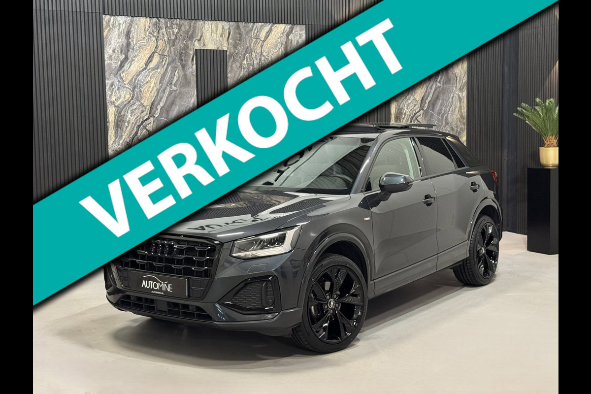 Audi Q2 35 TFSI S-line Black Optic|PANO|VIRTUAL|LEDER|BOMVOL