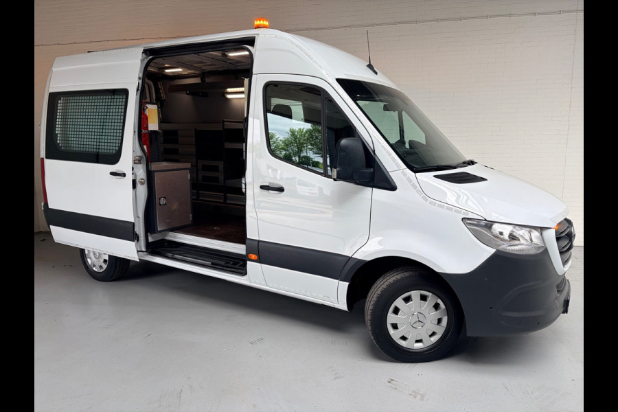 Mercedes-Benz Sprinter Automaat Servicewagen 314 2.2 CDI 140PK L2H2 euro6 BOTT, Victron V230, Standkachel RIJKLAARPRIJS