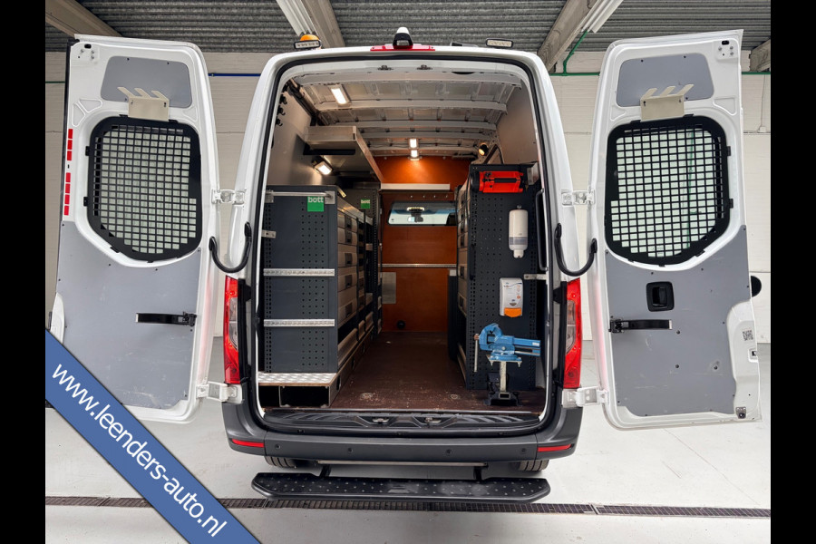 Mercedes-Benz Sprinter Automaat Servicewagen 314 2.2 CDI 140PK L2H2 euro6 BOTT, Victron V230, Standkachel RIJKLAARPRIJS