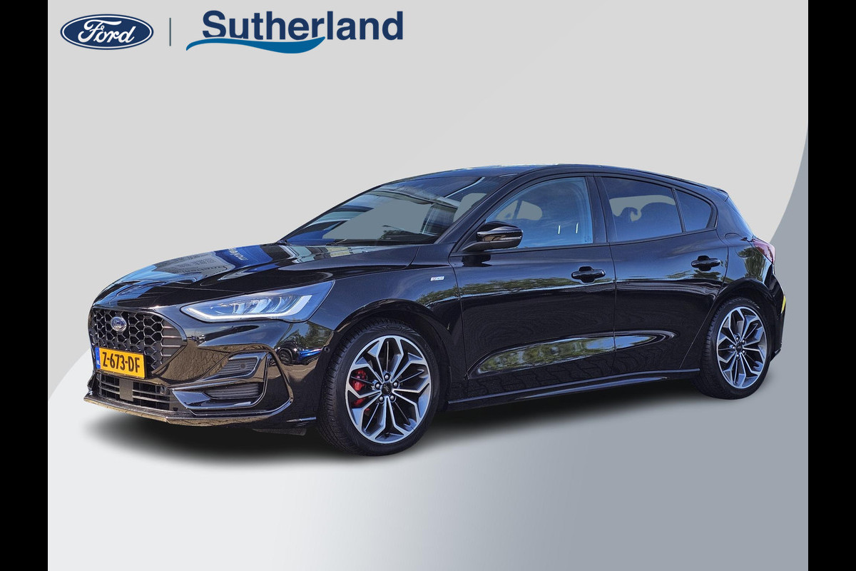 Ford Focus 1.0 EcoBoost Hybrid ST Line X 155 pk automaat | Full led | Adaptrive cruise | Dodehoekdetectie | Camera | 18'' | Virtual cockpit | Keyless etc.