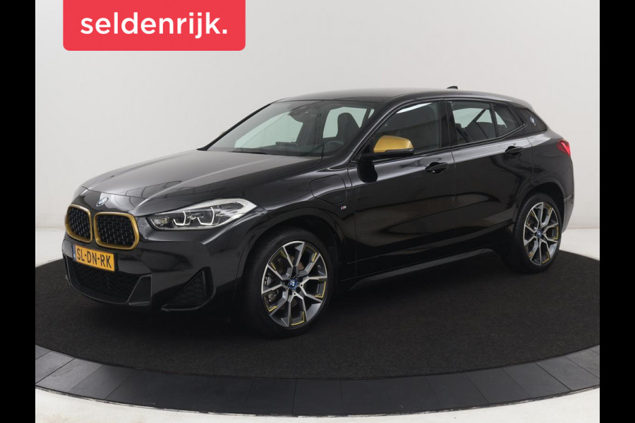 BMW X2 xDrive25e Goldplay Edition | SOH 82,1% | M Sport | Leder | Head-Up | Sportstoelen | 19'' velgen | Sfeerverlichting | Camera | Stoelverwarming | Navigatie | Full LED | Keyless | DAB | Park Assist | Memory | PHEV | Plug In