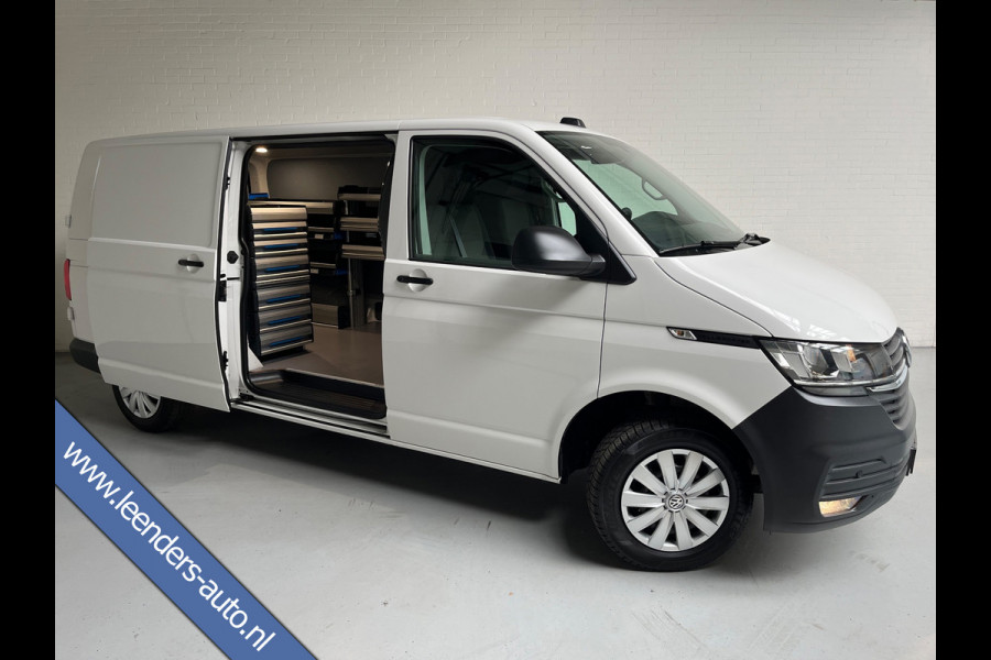 Volkswagen Transporter Automaat DSG Servicewagen 2.0 TDI 150pk L2H1 3Persoons Sortimo Inrichting, Airco, Navigatie, RIJKLAARPRIJS!