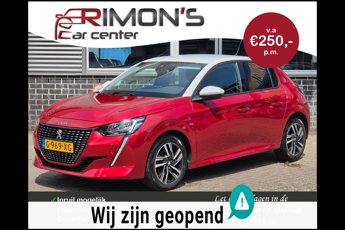 Peugeot 208 1.2 PureTech Blue Lease Allure Navi 360 Camera Virtual cockpit