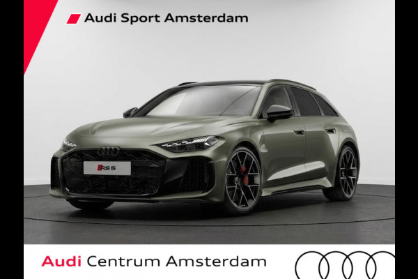 Audi RS5 Avant e-hybrid 470 kW / 639 pk | Audi Sportpakket | B&O Premium soundsysteem | Remzadels rood | Panorama-glasdak |