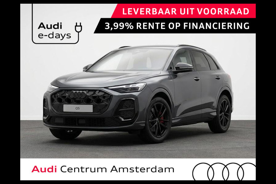 Audi Q5 S edition e-hybrid 299 pk | Adaptieve luchtvering | Geheugen bestuurdersstoel | Panorama-glasdak | Techniekpakket plus |