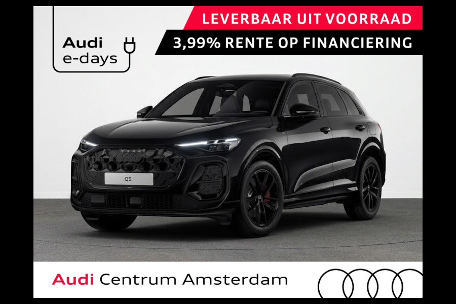 Audi Q5 S edition e-hybrid 299 pk | Panorama-glasdak | Techniekpakket plus | Trekhaak, elektr. wegklapbaar | Geheugen bestuurdersstoel |
