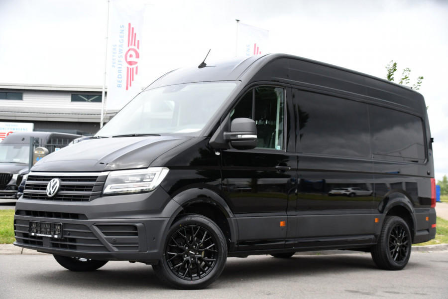 Volkswagen Crafter 35 2.0 TDI L3H3 Highline Black Edition Camera, Cruise, Carplay, LED, Clima, Automaat, Trekhaak, Sensoren, Uniek!