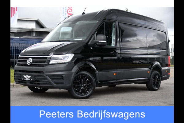 Volkswagen Crafter 35 2.0 TDI L3H3 Highline Black Edition Camera, Cruise, Carplay, LED, Clima, Automaat, Trekhaak, Sensoren, Uniek!