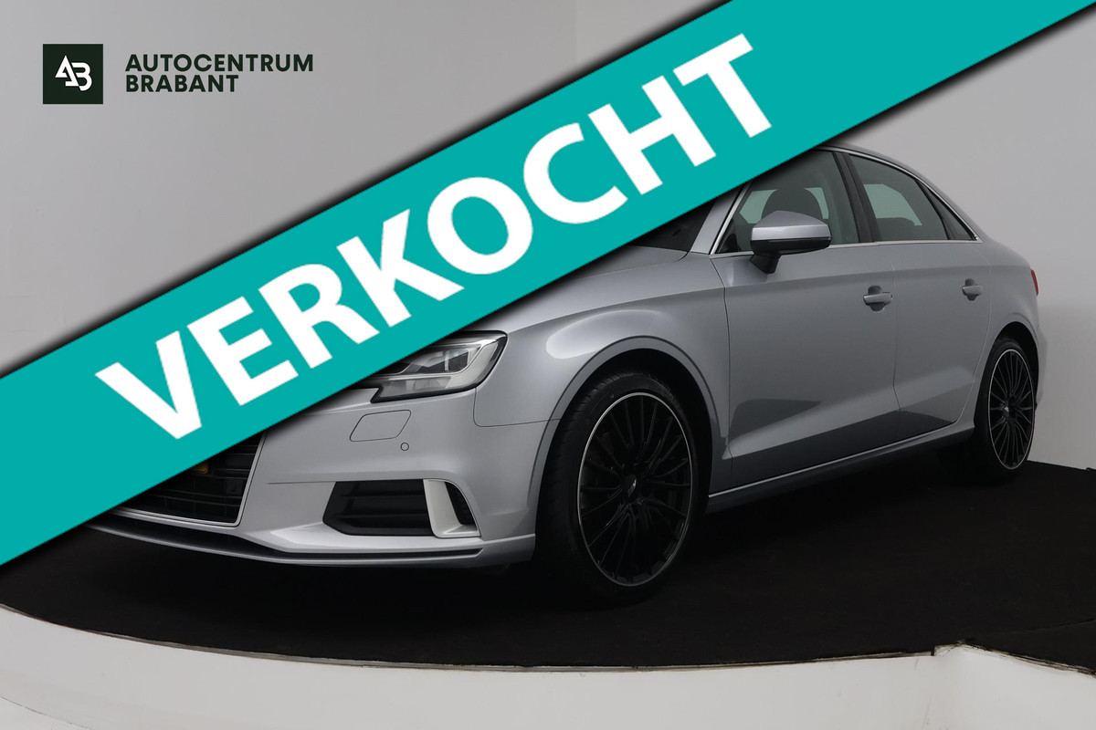 Audi A3 Limousine 1.5 TFSI CoD Sport Lease Edition **AANBIEDING** (AUTOMAAT, CRUISE CONTROL, NAVIGATIE, LEER, PARKEERSENSOREN)