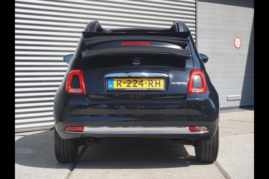 Fiat 500C Hybrid RED | Cabrio | Airco | Cruise | PDC | Apple Carplay