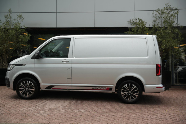 Volkswagen Transporter 2.0 TDI L1H1 4Motion Edition | Automaat | Trekhaak | Multifunctioneel Stuurwiel | Navigatie | Parkeerhulp Voor + Achter | Cruise Control | LED-Koplampen | LED-Achterlichten | Achteruitrijcamera | Airco | DAB+ | Apple/Android Carplay |