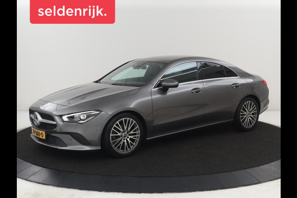 Mercedes-Benz CLA-Klasse 180 Business Solution Progressive | Stoelverwarming | Carplay | Sfeerverlichting | Half leder | Camera | Navigatie | Widescreen | Full LED | Park Assist | DAB | 18'' velgen | Cruise control