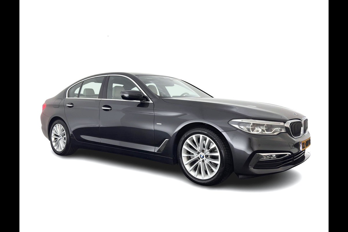 BMW 5 Serie 520d High Executive Luxury-Line Aut. *LEDER | FULL-LED | MEMORY-PACK | DIGI-COCKPIT | HEATED-COMFORTSEATS | AMBIENTLIGHT | NAVI-FULLMAP | ECC | PDC | CRUISE | 18''ALU*