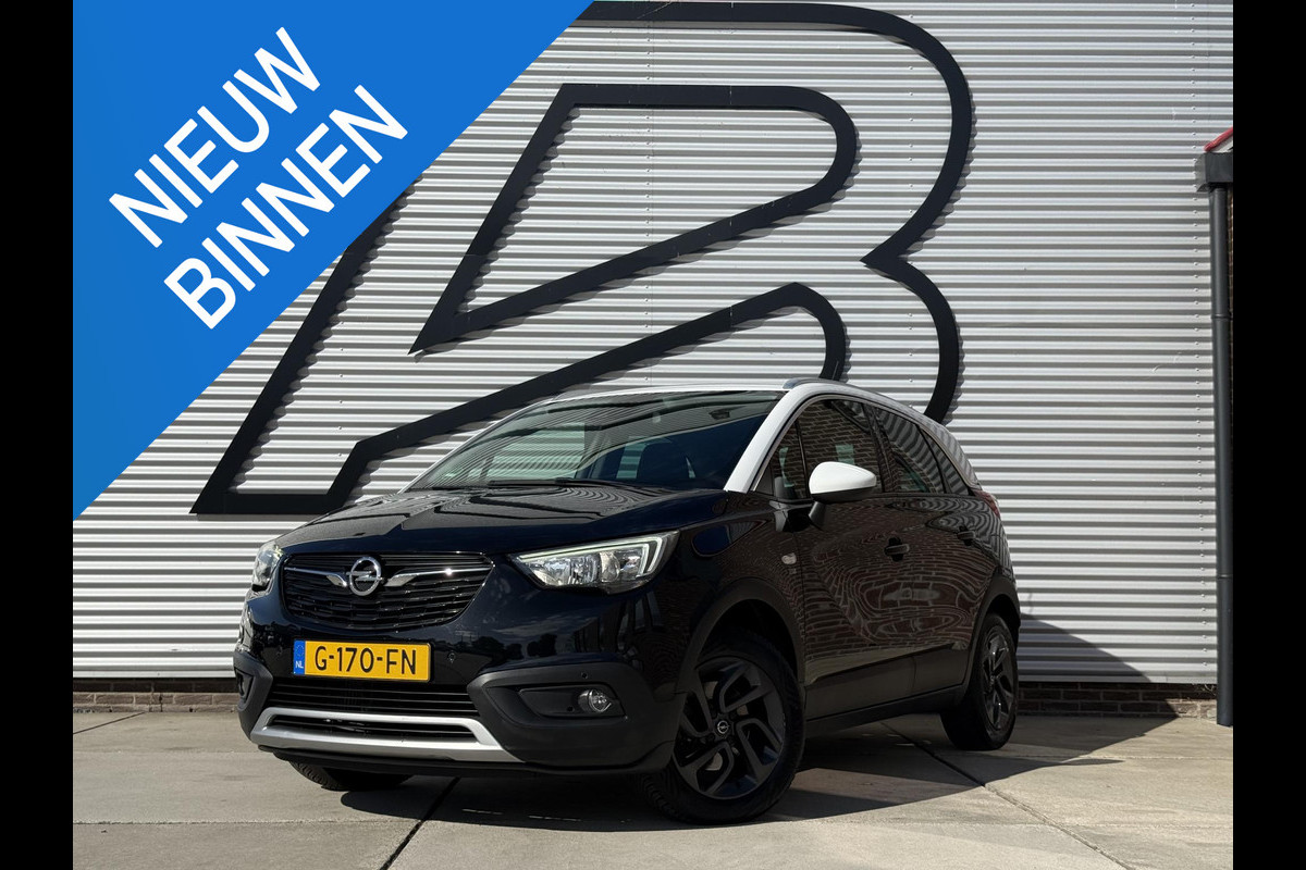 Opel Crossland X 1.2 Turbo 120 Jaar Edition 2e Eigenaar|Navi|Camera|D-riem vv in 2025|Trekhaak|Carplay|Cruise|N.A.P|APK tot 09-2027