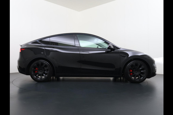 Tesla Model Y Performance AWD 75 kWh SOH 94% RIJKLAAR GELEVERD | TESLA FABRIEKSGARANTIT TOT 3-2027 OF 80.000 | TESLA GARANTIE ACCU + AANDRIJFLIJN T/M 03-2031/ 192.000KM|