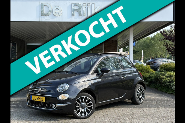 Fiat 500C 1.0 Hybrid Star | Navi, Carplay/Android, Cruise, Climate, PDC, Licht- en Regensensor | NAP |