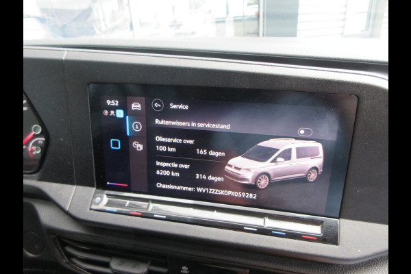 Volkswagen Caddy Cargo 2.0tdi, Met Airco, Navigatie, Apple Carplay, Trekhaak, Imperiaal.