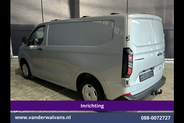 Ford Transit Custom 2.0 TDCI 150pk L1H1 Inrichting Euro6 Airco | Camera | LED | Apple Carplay | Cruisecontrol Android Auto, 2590kg Trekhaak, Verwarmde voorruit, Stoelverwarming, Parkeersensoren, Dakdragers, Bijrijdersbank