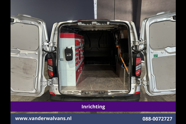 Ford Transit Custom 2.0 TDCI 150pk L1H1 Inrichting Euro6 Airco | Camera | LED | Apple Carplay | Cruisecontrol Android Auto, 2590kg Trekhaak, Verwarmde voorruit, Stoelverwarming, Parkeersensoren, Dakdragers, Bijrijdersbank