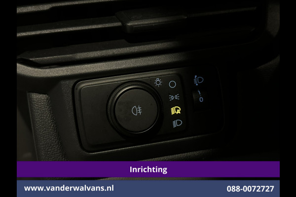 Ford Transit Custom 2.0 TDCI 150pk L1H1 Inrichting Euro6 Airco | Camera | LED | Apple Carplay | Cruisecontrol Android Auto, 2590kg Trekhaak, Verwarmde voorruit, Stoelverwarming, Parkeersensoren, Dakdragers, Bijrijdersbank