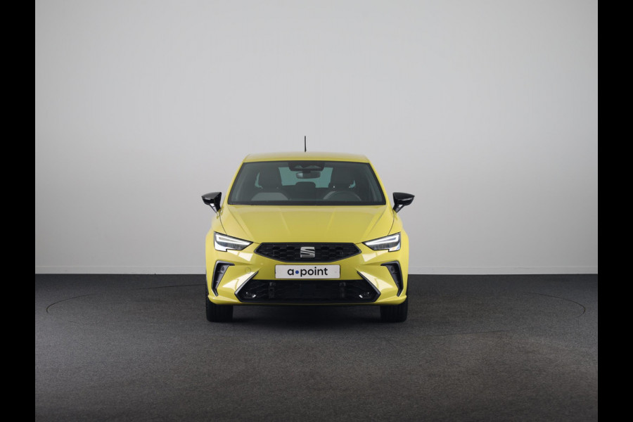 Seat Ibiza 1.0 EcoTSI FR Business Connect | *NIEUW* Python Yellow Metallic | DSG-Automaat | Velgen 'Performance Machined' 18 inch | Draadloze Carplay | Parkeersensoren V/A + Achteruitrij camera