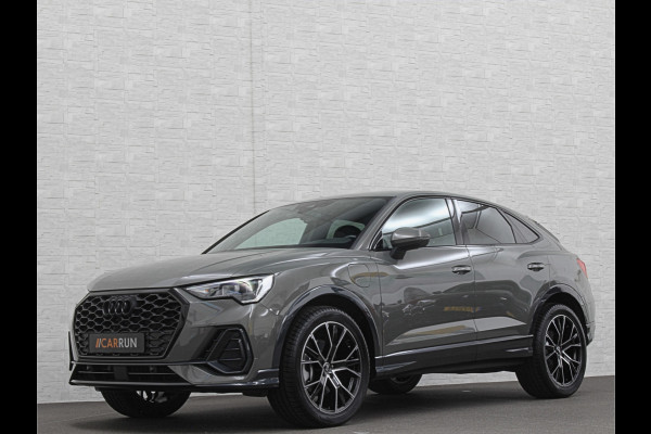 Audi Q3 Sportback 45 TFSI e 245pk S-Line | #RS-Leder | ACC | Trekhaak | Zwarte Hemelbekleding | Navi Plus | Lane Assist | Dodehoek | Lane-Assist | Stoelverwarming | Climate-Control | LED | Interieur-Voorverwarming | Bovag Garantie |