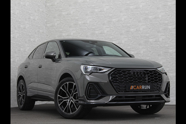 Audi Q3 Sportback 45 TFSI e 245pk S-Line | #RS-Leder | ACC | Trekhaak | Zwarte Hemelbekleding | Navi Plus | Lane Assist | Dodehoek | Lane-Assist | Stoelverwarming | Climate-Control | LED | Interieur-Voorverwarming | Bovag Garantie |