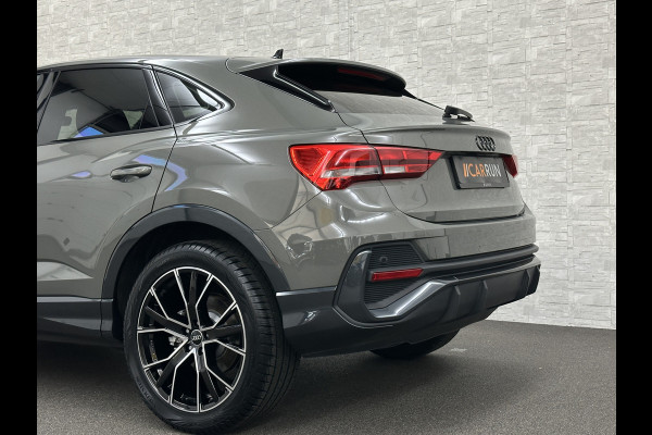 Audi Q3 Sportback 45 TFSI e 245pk S-Line | #RS-Leder | ACC | Trekhaak | Zwarte Hemelbekleding | Navi Plus | Lane Assist | Dodehoek | Lane-Assist | Stoelverwarming | Climate-Control | LED | Interieur-Voorverwarming | Bovag Garantie |