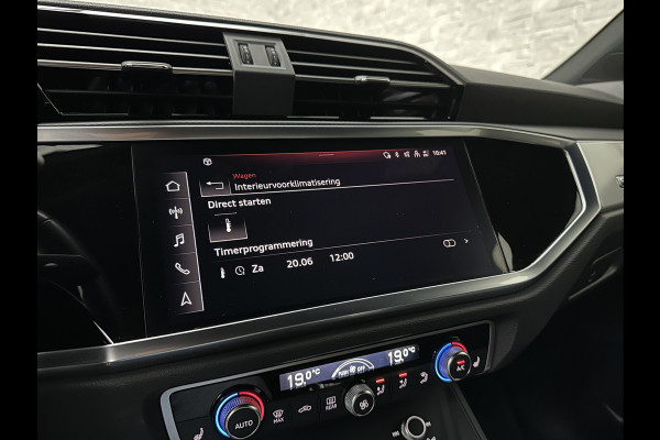 Audi Q3 Sportback 45 TFSI e 245pk S-Line | #RS-Leder | ACC | Trekhaak | Zwarte Hemelbekleding | Navi Plus | Lane Assist | Dodehoek | Lane-Assist | Stoelverwarming | Climate-Control | LED | Interieur-Voorverwarming | Bovag Garantie |