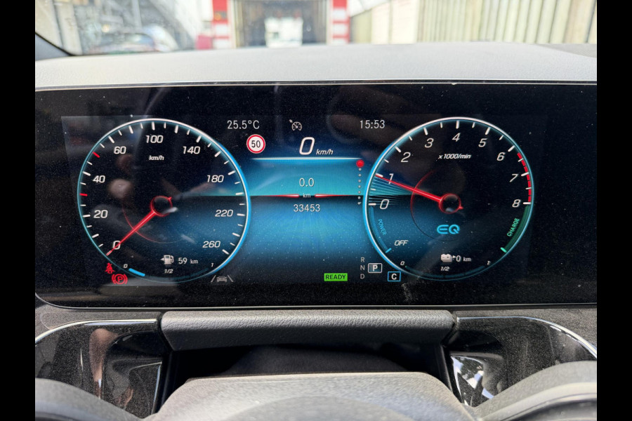 Mercedes-Benz B-Klasse 250 e AMG Line 18''/Dodehoek/Camera/Keyless/Sfeerverlichting/DAB/PDC v+a/Stoelverwarming/Apple Carplay & Android Auto