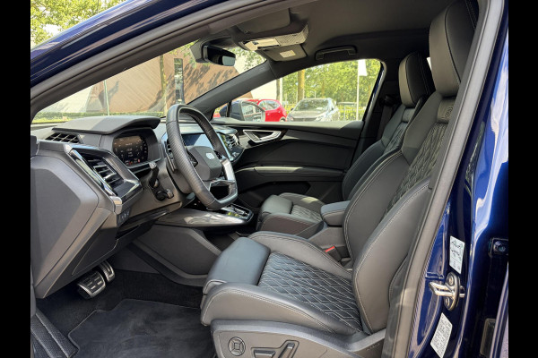 Audi Q4 Sportback e-tron 45 S Edition 82 kWh S-LINE BINNEN + BUITEN VAN: 48.900,- VOOR: 44.877,- UW WKOORDEEL: 4.023,- | 21 INCH!| MEM. STOEL| ACHTERUITRIJCAMERA| NAPPA LEER| DIAMOND STICHING | FABR. GARANTIE T/M 2028