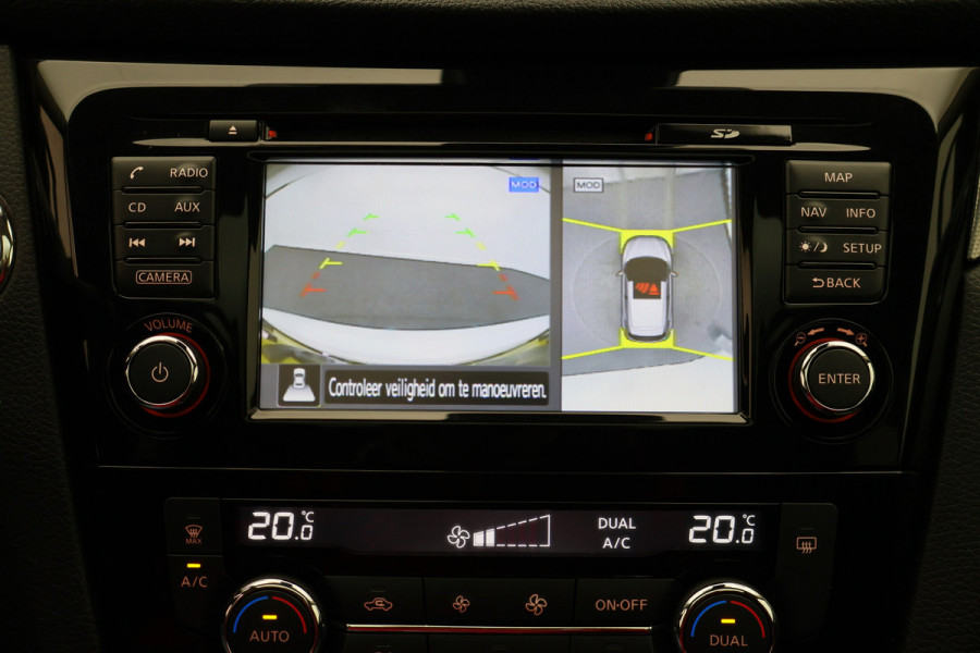 Nissan QASHQAI 1.2 N-Connecta Panoramadak, 360° Camera, Cruise, Bluetooth, Rijstrooksenor, PDC, 18''
