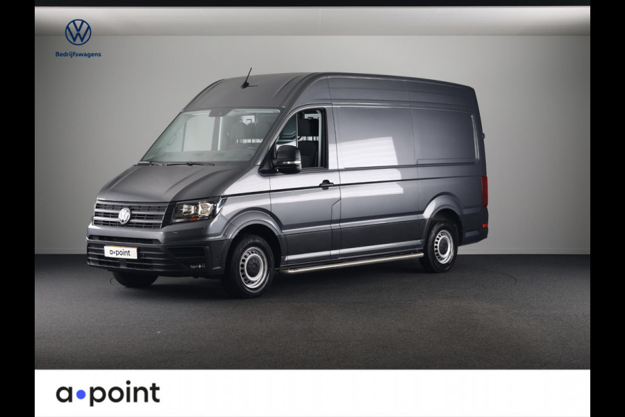 Volkswagen Crafter 35 2.0 TDI L3H3 Highline EURO VI 140 pk Automaat | Verlengde garantie | Navigatie | Trekhaak | Parkeersensoren | Achteruitrijcamera | Geveerde bestuurdersstoel |