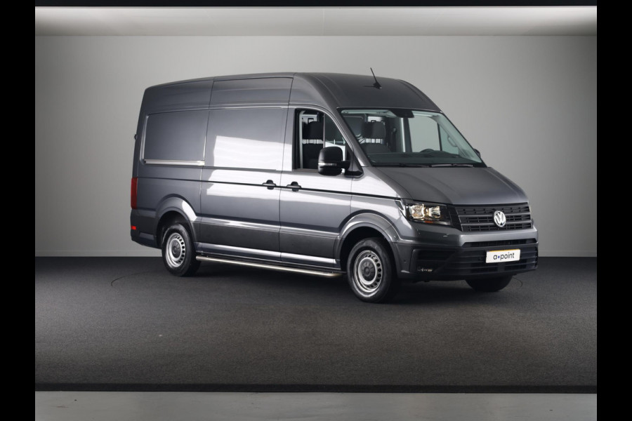 Volkswagen Crafter 35 2.0 TDI L3H3 Highline EURO VI 140 pk Automaat | Verlengde garantie | Navigatie | Trekhaak | Parkeersensoren | Achteruitrijcamera | Geveerde bestuurdersstoel |